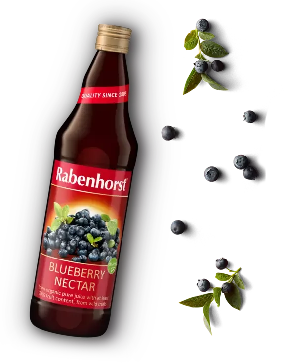 ORGANIC BLUEBERRY NECTAR 750ML